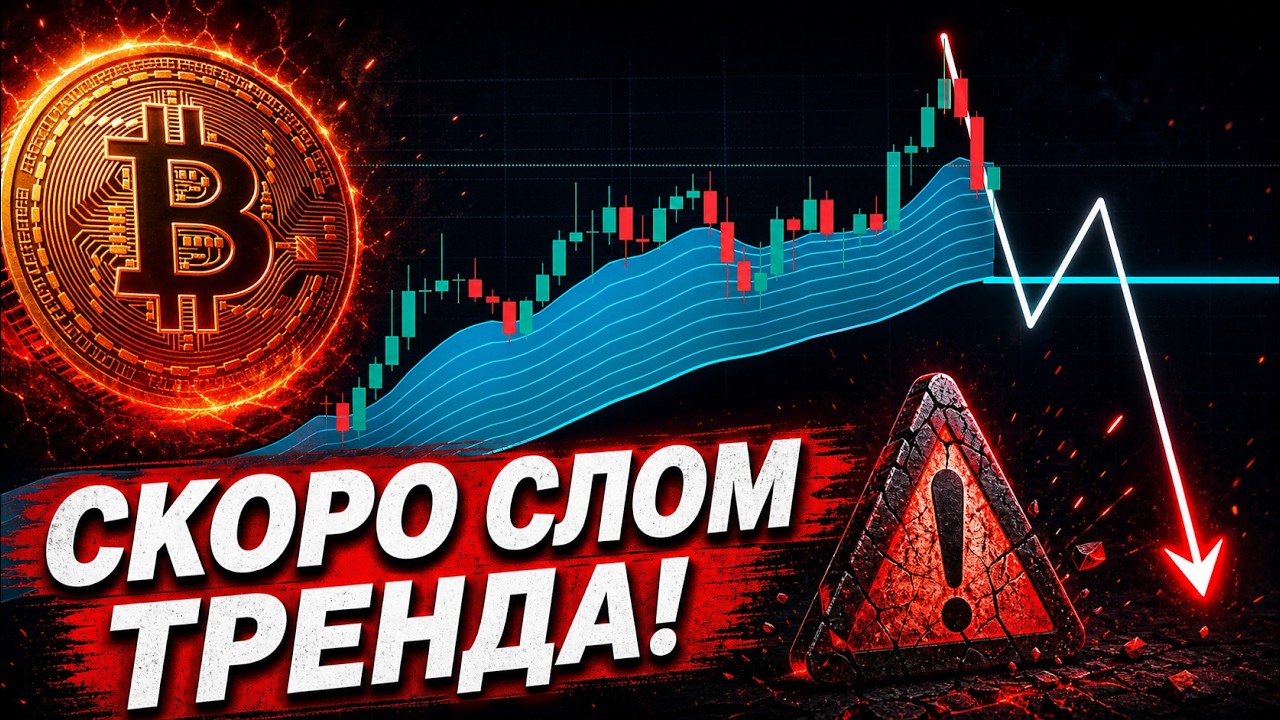 🚨 БИТКОИН — ОПАСНЫЙ МОМЕНТ ПРЯМО СЕЙЧАС!