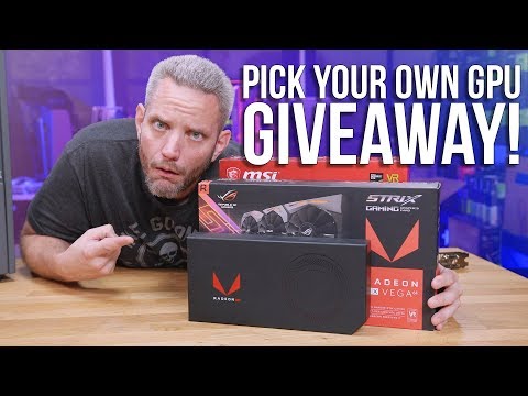 Pick Your Own Prize GPU Giveaway | Worldwide!