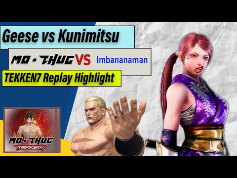 Geese vs Kunimitsu - A Heated ending [TEKKEN7]