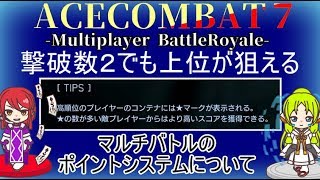 【ACECOMBAT7】ゆっくりマルチプレイ番外編　大逆転も可能なポイントシステムについて解説【エースコンバット７】