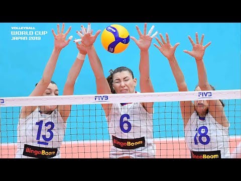 Волейбол Irina Koroleva — Best Middle Blocker | World Cup Dream Team 2019