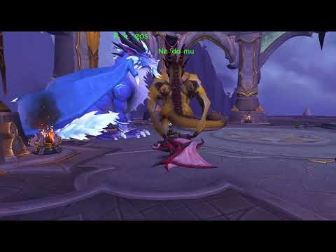 Nozdormu turn his back at Alexstrasza!!!