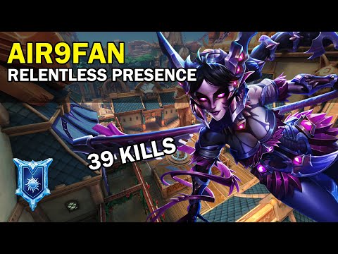 39 Kills Air9Fan Vora Paladins Competitive (Diamond) RELENTLESS PRESENCE