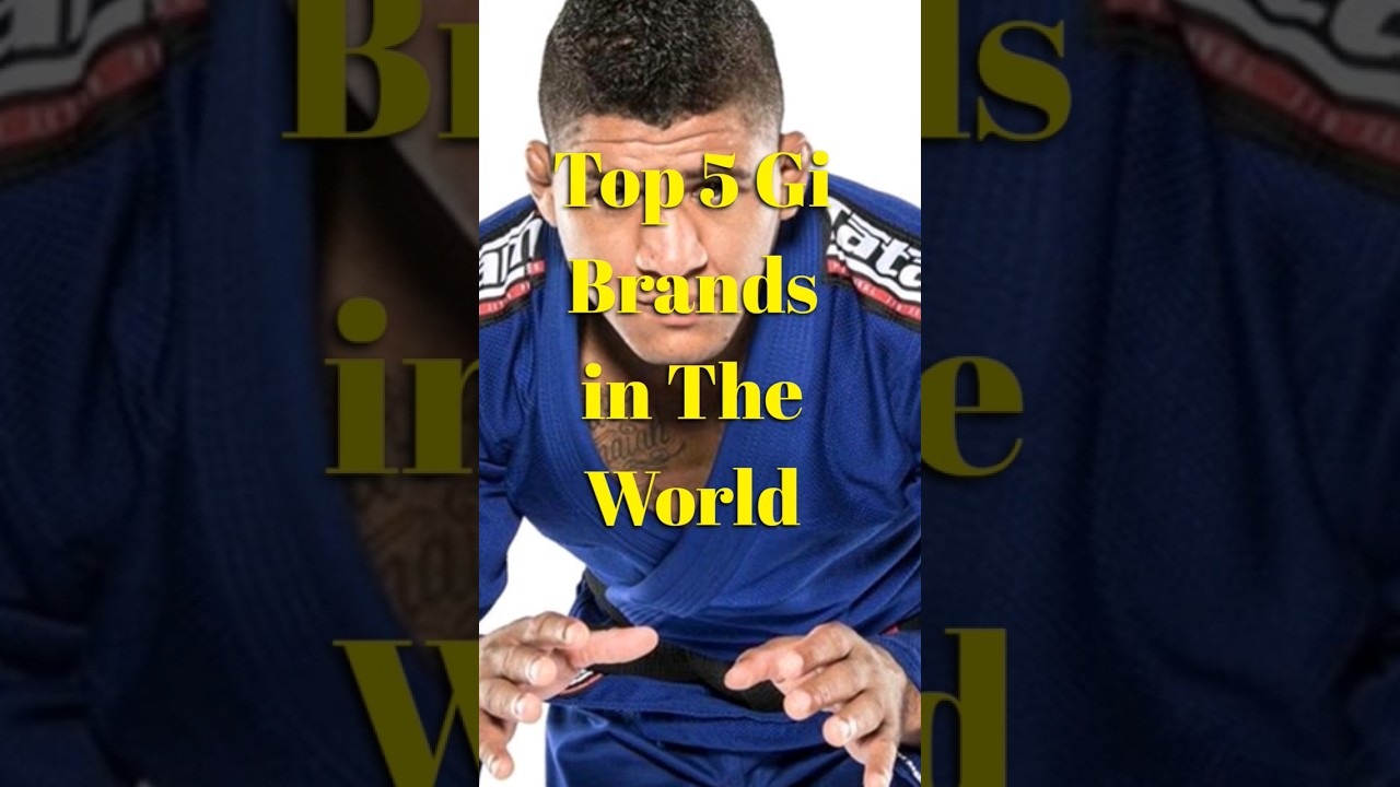 Top 5 Gi brands in the world #bjj #jujitsu #jiujitsu #brazilianjiujitsu #info #beginners #shorts