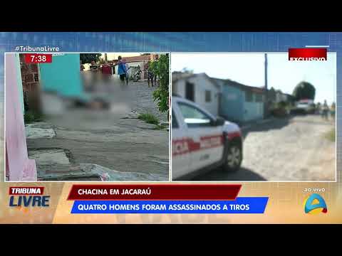 Tribuna Livre - Exclusivo: chacina é registrada em Jacaraú; quatro homens são assassinados a tiros