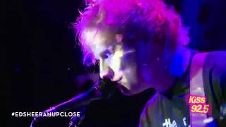 Ed Sheeran &#39;No Diggity / Thrift Shop&#39; Mashup | Performance | KiSS 92.5