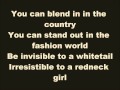 Camouflage Lyrics - Brad Paisley