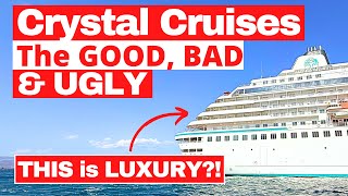 Crystal Cruises Symphony Cruise Ship 2025 | Our Honest Full Review | The Good, Bad & Ugly