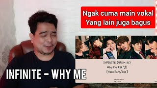 Reaction INFINITE - WHY ME | LYRICS