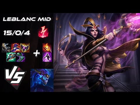 MID LeBlanc vs Aurelion Sol - EU Challenger Patch 25.S1.5