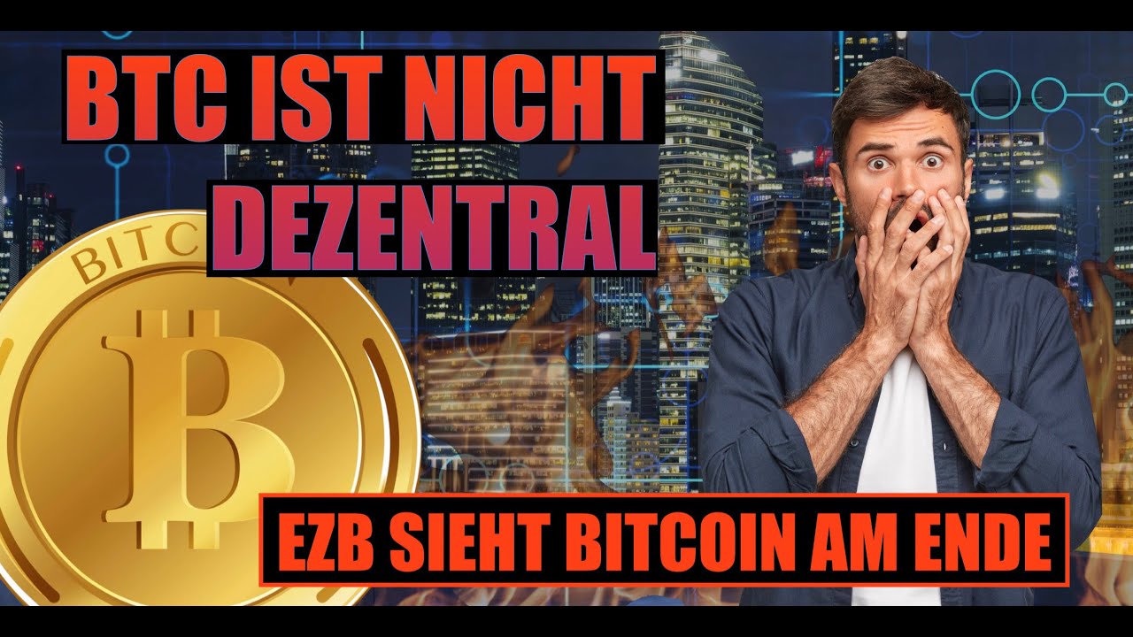 Bitcoin nicht dezentral? ETH vs BTC - Zentralbanken sehen Ende von Crypto -  Diskussionen - Blocktrainer Forum