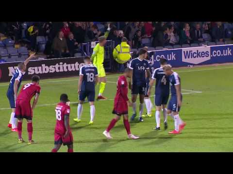 GOALS & HIGHLIGHTS: Southend 1-0 Leyton Orient Checkatrade Trophy