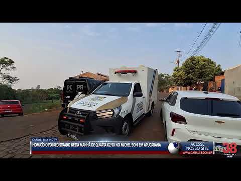 'EXECUÇÃO COM MAIS DE UMA ARMA DE FOGO EM APUCARANA' DELEGADO CONTA DETALHES DO CRIME