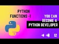 14 Functions In Python With Example 1 Python Tutorial Series In Tamil EMC Academy