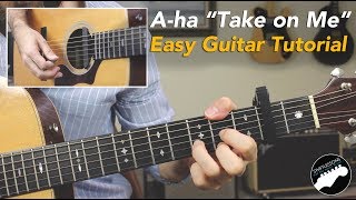 Easy Song for Guitar | A-ha "Take On Me" Acoustic Lesson