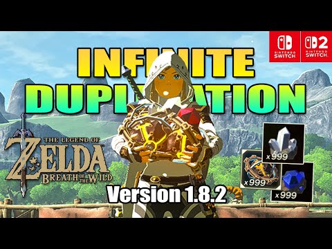 The QUICKEST Item Duplication Glitch for ALL VERSIONS of Breath of the Wild | Version 1.0.0-1.8.2