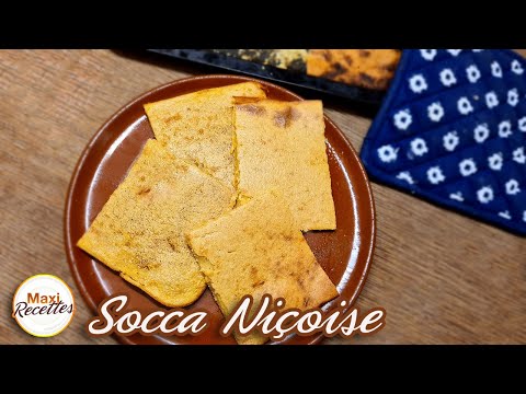 Socca Niçoise Recette Galette de Pois Chiches Facile et Rapide
