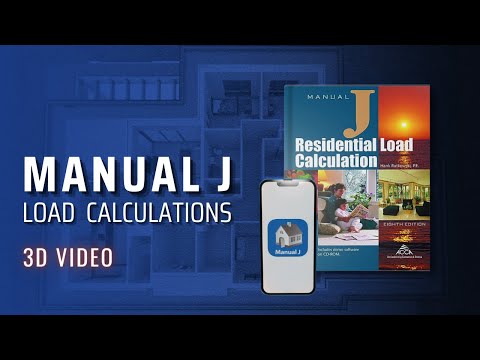 Manual J Load Calculations 3D