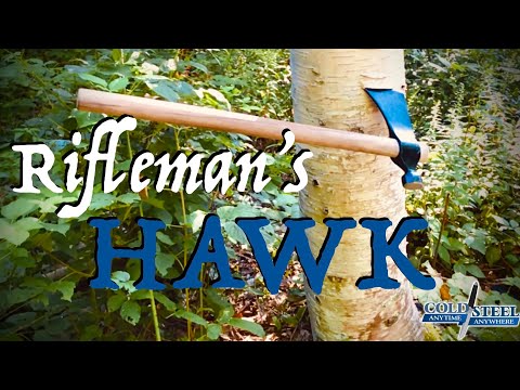 The COLD STEEL Rifleman's Hawk: TIMELESS Hatchet or overrated Axe?