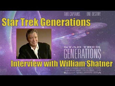 Rare Star Trek Generations - Interview with William Shatner about Star Trek and Computer Games, 1994
