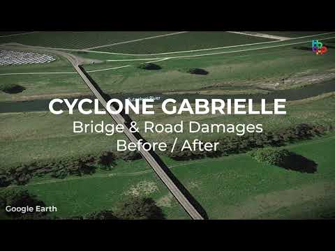 Hawke's Bay App - How Cyclone Gabrielle destroyed our key roads & bridges connecting Hawke's Bay