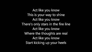 Download lagu Fat Larry's Band - Act Like You Know (Lyrics) mp3