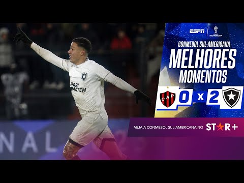 Gols e lances de Patronato x Botafogo