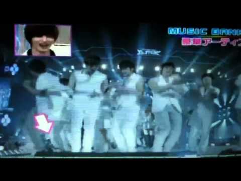 U-KISS Soohyun fail at MuBank in Tokyo
