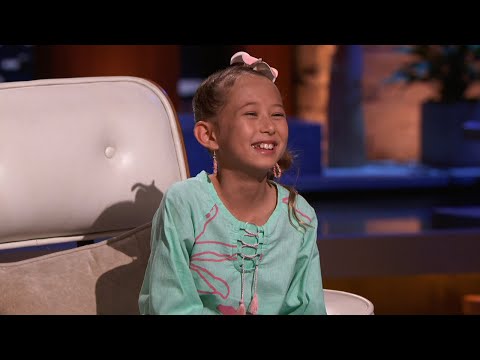 Ten-Year-Old Cassidy Crowley Gets a Deal And Gets to Sit in a Shark Chair - Shark Tank