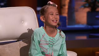 Ten-Year-Old Cassidy Crowley Gets a Deal And Gets to Sit in a Shark Chair - Shark Tank
