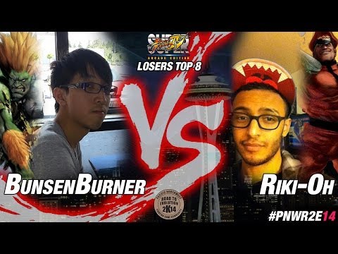PNWR2E AE2012 LT8 - BunsenBurner (BLA) vs Riki-Oh (DIC)