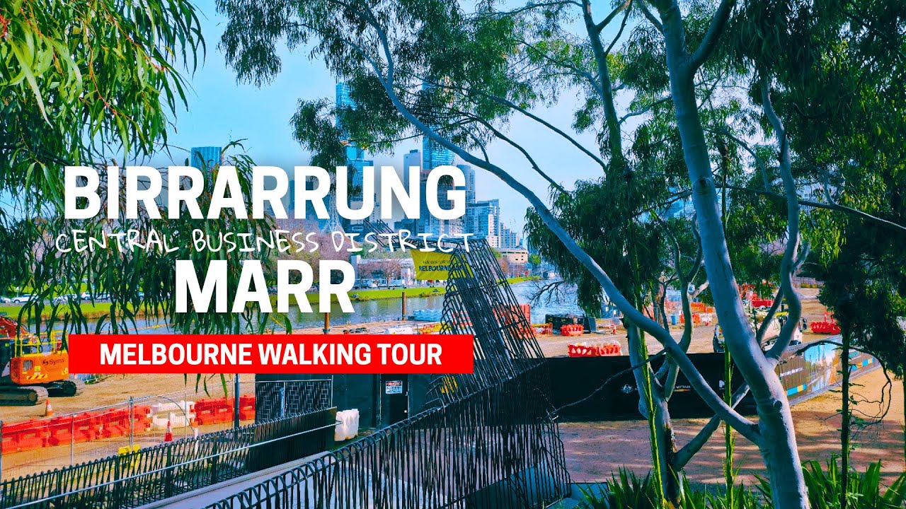 Dive into a virtual stroll through Birrarung Marr.