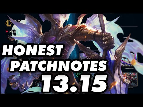 MÜSST IHR WISSEN @riotgames  | [HONEST PATCHNOTES 13.15]