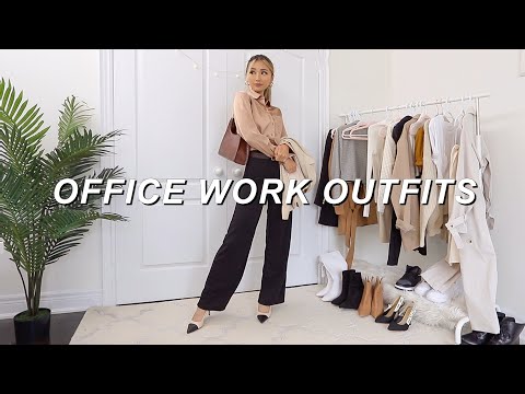 FALL WORK OUTFITS | What to wear to the office lookbook