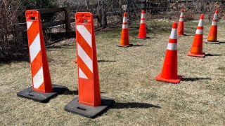 Deploying Vertical Panels and Traffic Cones