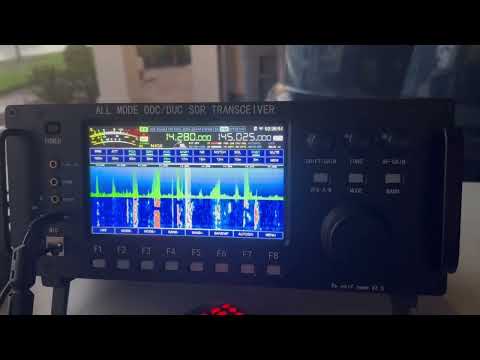 Wolf DDC/DUC SDR on 20m SSB - Zastone ZT7500
