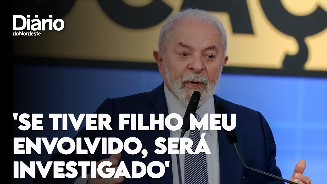 Imagem da notícia: 'Se tiver filho meu metido nisso, será investigado', diz Lula sobre o INSS