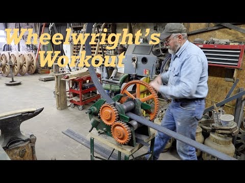 The Wheelwright's Gym, Rolling Tires on Spanish Cannons #8 | Engels Coach Shop