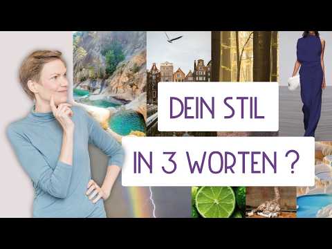 Style Collage & 3 Style Words - Unique Guide (Style Finding with AI)