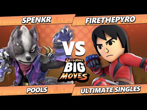 LMBM 2023 - Spenkr (Wolf) Vs FireThePyro (Mii Brawler) SSBU Ultimate Tournament