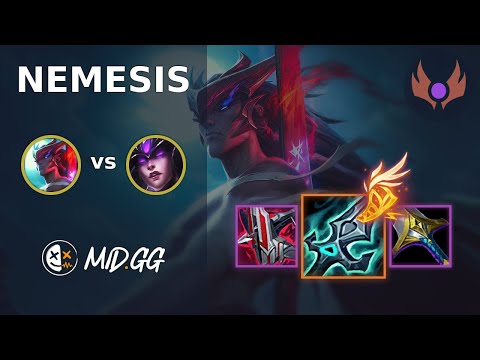 MID.GG: [ Nemesis ] Yone MID vs Syndra | EUW MASTER | LOL Season 2025