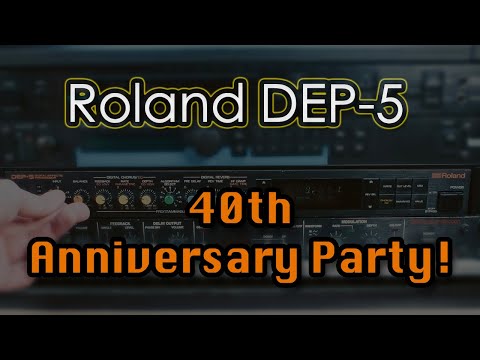 🍾 Roland DEP-5 - 40th Anniversary 🍾 🎧 (no talking) 🎧