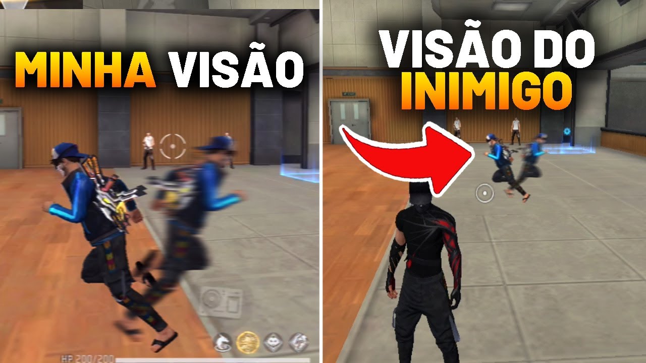 MOSTREI NA VISÃO DO INIMIGO COMO UMA MOVIMENTAÇÃO RÁPIDA FICA DE VERDADE! FREE FIRE INSTAPLAYER