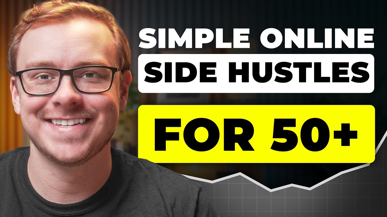 5 EASIEST Digital Side Hustles To Start If You're Over 50