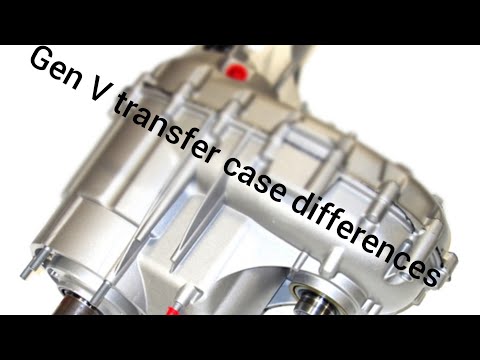 GM transfer case differences explained