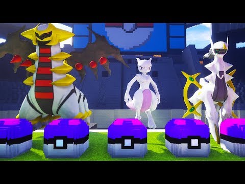 BATALLA de LUCKY BLOCKS MASTERBALL con POKEMON MÁS PODEROSOS de PIXELMON | MINECRAFT MODS PIXELMON