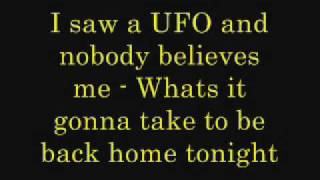 Sneaky sound system - UFO (lyrics)