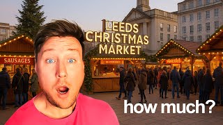 Leeds Christmas Market Prices LEFT ME SHOCKED! (Daytime Pub Crawl)