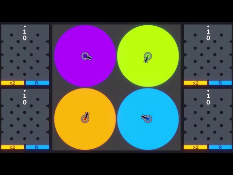 Core Destruction 002 + Multiply Or Release + Marble Race #unity #algodoo #marblerace