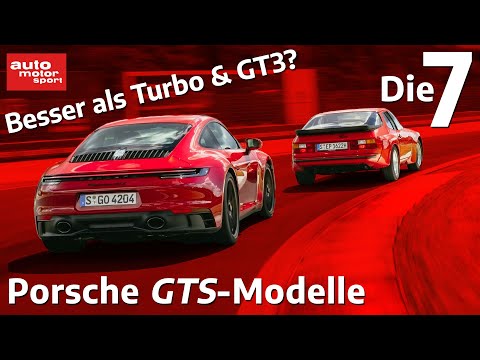 Porsche GTS-Modelle - Die besten Porsche? Was bedeutet GTS? I auto motor und sport